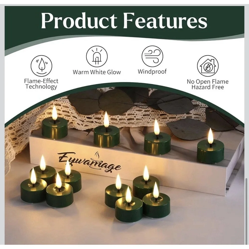 Wywamage flameless tea